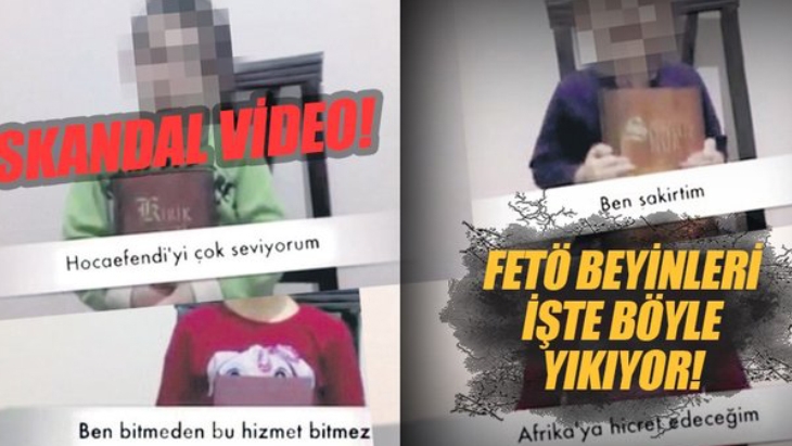 Fetö Çocukların Beynini Yıkadı